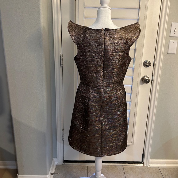 Hutch Jessie Metallic Mini Dress in Assorted Size 10 Party ~ Holiday! - Picture 4 of 5